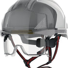 Przemysłowy kask wspinaczkowy JSP EVO(R) VISTAlens(R) Dualswitch(TM) biały/dymny ( 4000370818 )