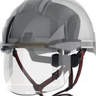 JSP industrial climbing helmet EVO(R) VISTAshield(R) Dualswitch(TM) white/smoke ( 4000370817 )