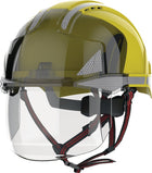 JSP Industriekletterhelm EVO® VISTAshield® Dualswitch™ gelb/rauch ( 4000370824 )