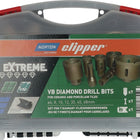 NORTON CLIPPER Custodia per la foratura delle piastrelle Extreme VB 6/8/10/12/35/45/68 mm ( 4000818795 )