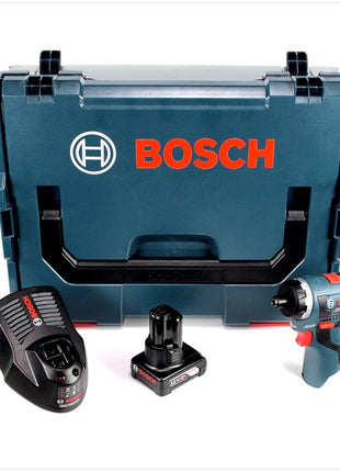 Bosch GSR 12V-20 HX Professional Akku Bohrschrauber + 1x GBA 12V 4 Ah Akku und GAL 1230 Ladegerät in L-Boxx - Toolbrothers