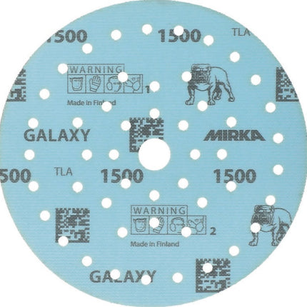 MIRKA tarcza szlifierska samoprzylepna GALAXY Grip Multifit 150 mm ziarnistość 1500 ( 4000845353 )