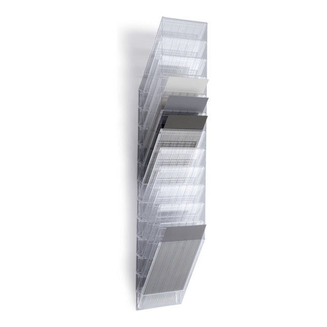 Wytrzymały stojak na broszury H1115xW240xD135mm ( 9000493665 )