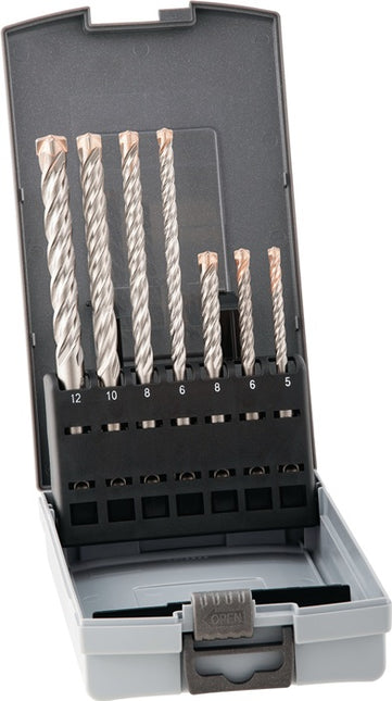 ALPEN FORCE X 7-piece hammer drill set X SDS-plus ( 8000671164 )