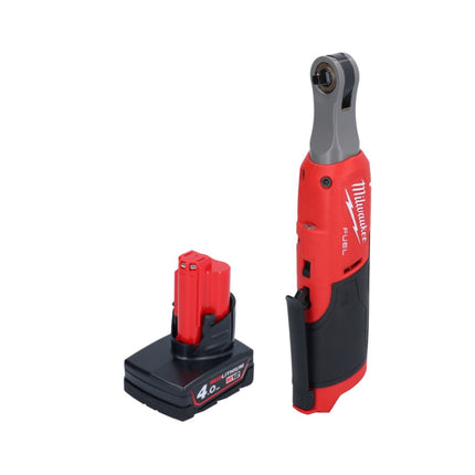 Milwaukee M12 FHIR14-401 carraca a batería 12 V 47 Nm 1/4" sin escobillas + 1x batería 4,0 Ah - sin cargador