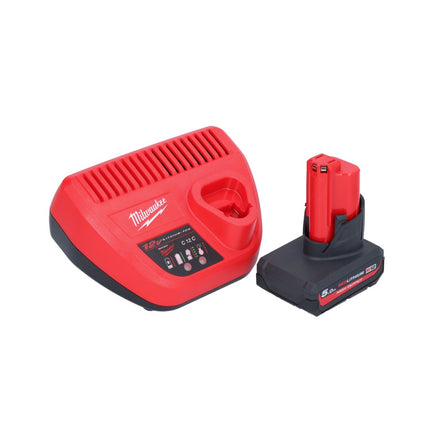 Milwaukee M12 FHIR14-501 carraca a batería 12 V 47 Nm 1/4" sin escobillas + 1x batería 5,0 Ah + cargador