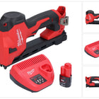 Milwaukee M12 BCST-201 cordless tacker 12 V 19 x 25.4 mm + 1x rechargeable battery 2.0 Ah + charger