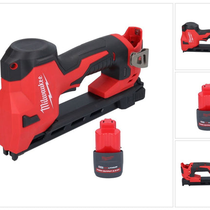 Milwaukee M12 BCST-251 Akku Tacker 12 V 19 x 25,4 mm + 1x Akku 2,5 Ah - ohne Ladegerät