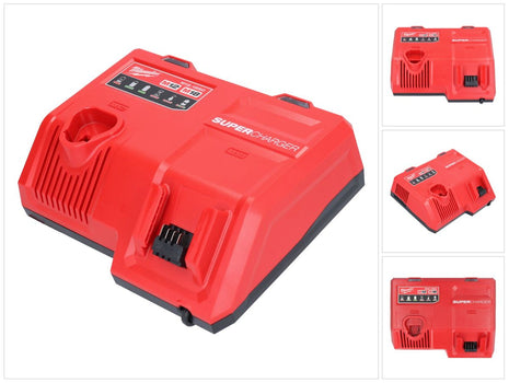 Chargeur rapide Milwaukee M12-18SC 12 V / 18 V 13,5 Ampères ( 4932471735 ) pour batteries Li-Ion