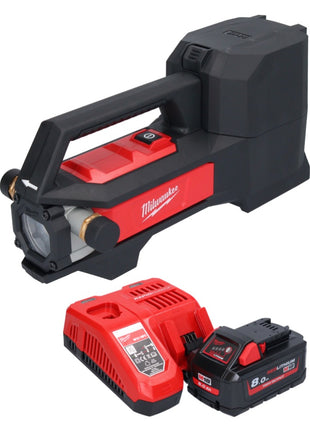 Milwaukee M18 BTP-801 Akku Transferpumpe 18 V 1817 l/h + 1x Akku 8,0 Ah + Ladegerät