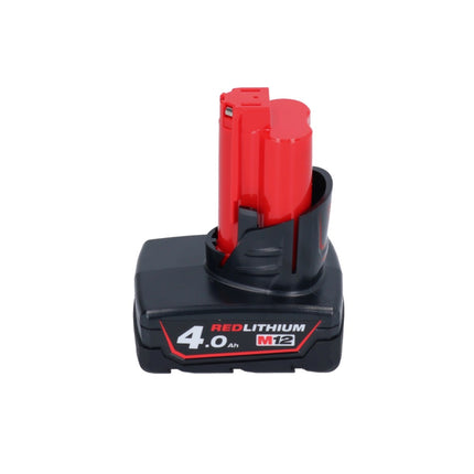 Milwaukee M12 BDC8-401C Akku Rohrreinigungsgerät 12 V + 1x Akku 4,0 Ah + Spirale + Eimer - ohne Ladegerät