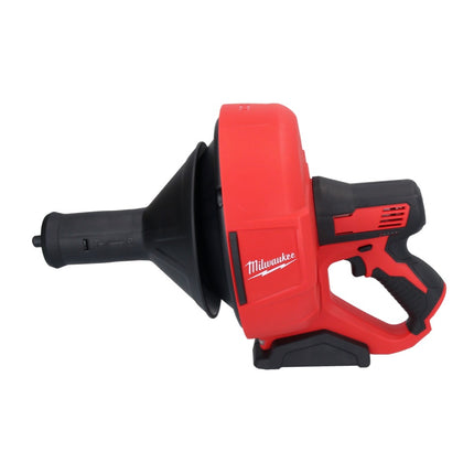 Limpiador de tuberías a batería Milwaukee M12 BDC8-601C 12 V + 1x batería 6,0 Ah + cargador + espiral + cubo