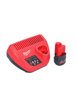 Pistolet à cartouche à batterie Milwaukee M12 PCG/310-251 12 V 310 ml + 1x batterie 2,5 Ah + chargeur