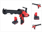 Milwaukee M12 PCG/310-501 Akku Kartuschenpresse 12 V 310 ml + 1x Akku 5,0 Ah - ohne Ladegerät