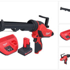 Milwaukee M12 PCG/310-501 cordless cartridge gun 12 V 310 ml + 1x battery 5.0 Ah + charger