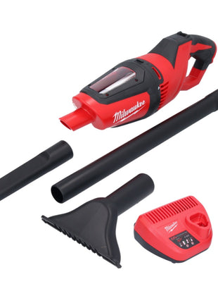 Odkurzacz akumulatorowy Milwaukee M12 HV-201 12 V + 1x akumulator 2,0 Ah + ładowarka