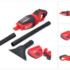 Milwaukee M12 HV-202 Akku Staubsauger 12 V + 2x Akku 2,0 Ah + Ladegerät