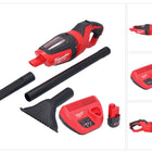Milwaukee M12 HV-251 Akku Staubsauger 12 V + 1x Akku 2,5 Ah + Ladegerät