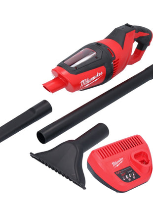 Aspirador a batería Milwaukee M12 HV-251 12 V + 1x batería 2,5 Ah + cargador