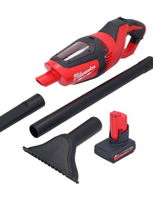 Aspirateur sans fil Milwaukee M12 HV-501 12 V + 1x batterie 5,0 Ah - sans chargeur