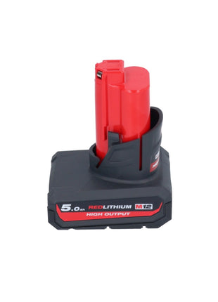 Milwaukee M12 HV-501 Akku Staubsauger 12 V + 1x Akku 5,0 Ah - ohne Ladegerät