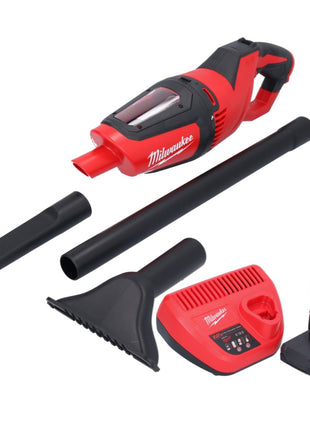 Aspirador a batería Milwaukee M12 HV-501 12 V + 1x batería 5,0 Ah + cargador