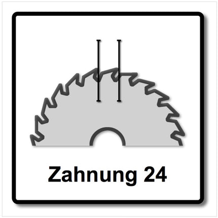 Makita Kreissägeblatt M Force 165 x 20 x 2 mm 24 Zähne ( A-89632 ) - Toolbrothers