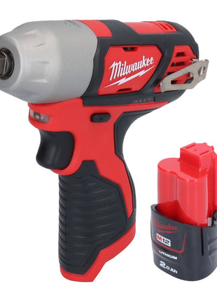 Clé à chocs sans fil Milwaukee M12 BIW38-201 12 V 135 Nm 3/8˝ + 1x batterie 2,0 Ah - sans chargeur