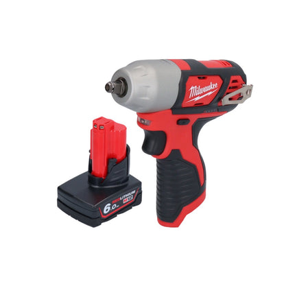 Milwaukee M12 BIW38-601 cordless impact wrench 12 V 135 Nm 3/8" + 1x rechargeable battery 6.0 Ah - without charger