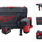 Milwaukee M18 ONEFHX-501X Martillo combinado sin cable 18 V 2.5 J SDS-Plus Brushless + 1x batería recargable 5.0 Ah + caja HD - sin cargador