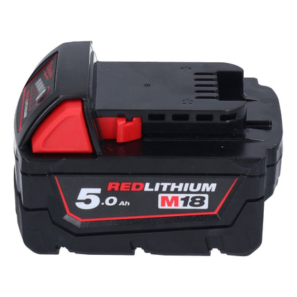 Milwaukee M18 ONEFHX-501X Martillo combinado sin cable 18 V 2.5 J SDS-Plus Brushless + 1x batería recargable 5.0 Ah + caja HD - sin cargador