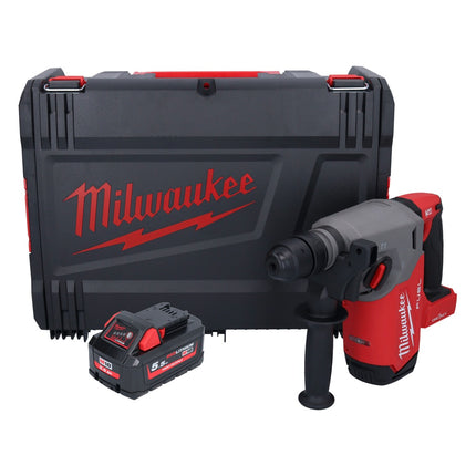 Milwaukee M18 ONEFHX-551X Cordless combi hammer 18 V 2.5 J SDS-Plus Brushless + 1x rechargeable battery 5.5 Ah + HD box - without charger