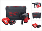 Milwaukee M18 ONEFHX-801X Cordless combi hammer 18 V 2.5 J SDS-Plus Brushless + 1x battery 8.0 Ah + charger + HD box