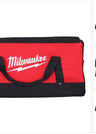 Sac à outils Milwaukee 560 x 270 x 270 mm avec bandoulière rouge / noir