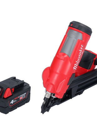 Cloueur à batterie Milwaukee M18 FFN-401 18 V 50 - 90 mm sans balais + 1x batterie 4,0 Ah - sans chargeur