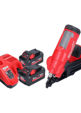 Milwaukee M18 FFN-552 Akku Nagler 18 V 50 - 90 mm Brushless + 2x Akku 5,5 Ah + Ladegerät