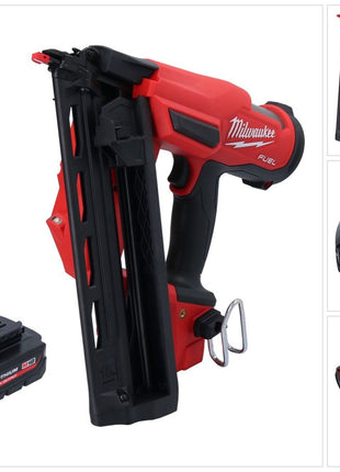 Milwaukee M18 FN16GA-301 Akku Nagler 18 V 32 - 64 mm Brushless + 1x Akku 3,0 Ah - ohne Ladegerät