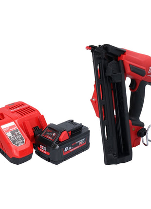 Milwaukee M18 FN16GA-801 Akku Nagler 18 V 32 - 64 mm Brushless + 1x Akku 8,0 Ah + Ladegerät