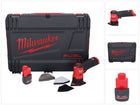 Amoladora puntual a batería Milwaukee M12 FDSS-251X 12 V 88,8 x 63,5 mm sin escobillas + 1x batería 2,5 Ah + caja HD - sin cargador