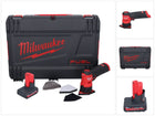 Meuleuse à pointes sur batterie Milwaukee M12 FDSS-501X 12 V 88,8 x 63,5 mm sans balais + 1x batterie 5,0 Ah + boîtier HD - sans chargeur