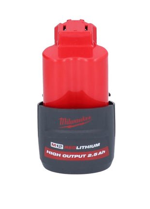 Milwaukee M12 FTB-251 akumulatorowy skrobak do opon 12 V 7/16" Hex bezszczotkowy + 1x akumulator 2,5 Ah - bez ładowarki