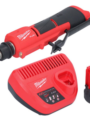 Milwaukee M12 FTB-251 Akku Reifenaufrauer 12 V 7/16" Hex Brushless + 1x Akku 2,5 Ah +  Ladegerät 