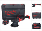 Milwaukee M18 FROP21-801X Akku Exzenter Polierer 18 V 150 mm Brushless + 1x Akku 8,0 Ah + HD-Box - ohne Ladegerät