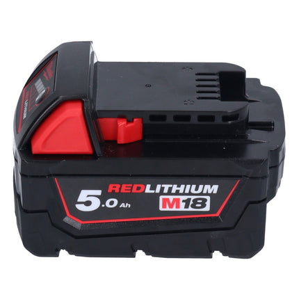 Milwaukee M18 FFN21-501C cloueur sans fil 18 V 50 - 90 mm Brushless + 1x batterie 5,0 Ah + mallette - sans chargeur