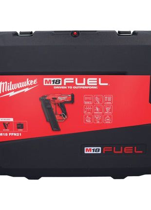 Milwaukee M18 FFN21-801C Akku Nagler 18 V 50 - 90 mm Brushless + 1x Akku 8,0 Ah + Koffer - ohne Ladegerät