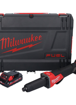 Meuleuse droite à batterie Milwaukee M18 FDGROVPDB-301X 18 V sans balais + 1x batterie 3,0 Ah + boîtier HD - sans chargeur