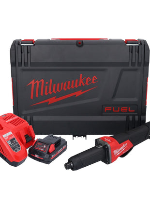 Milwaukee M18 FDGROVPDB-301X akumulatorowa szlifierka prosta 18 V bezszczotkowa + 1x akumulator 3,0 Ah + ładowarka + pudełko HD