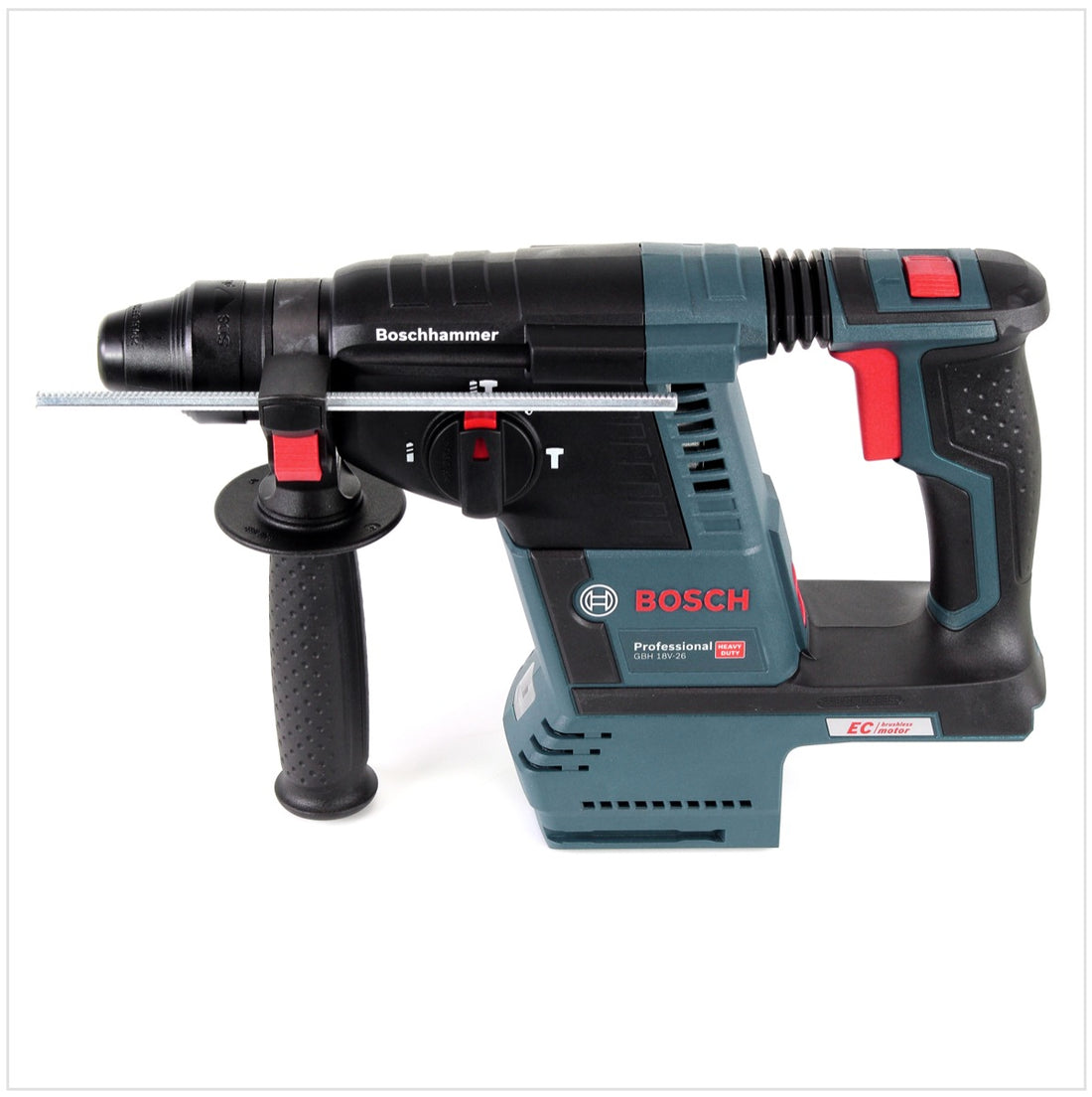 Bosch GBH 18V-26 Professional Akku Bohrhammer 18 V 2,6 J SDS plus Brushless ( 0611909001 ) + L-Boxx - ohne Akku, ohne Ladegerät
