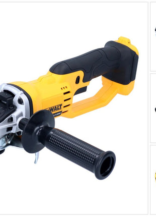 Meuleuse d'angle sans fil DeWalt DCG 412 N 18 V 125 mm Solo - sans batterie, sans chargeur