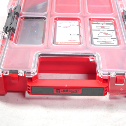 B Ware Qbrick System ONE Organizer M RED ULTRA HD Organizer 365 x 265 x 77 mm 2 5 l stapelbar IP66 4 - toolbrothers